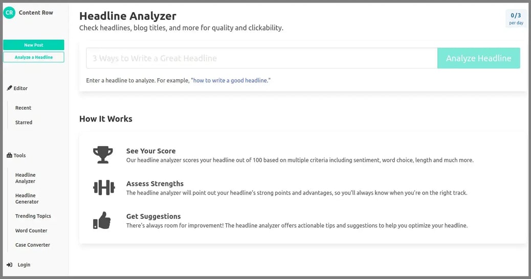 8 headline analyzer