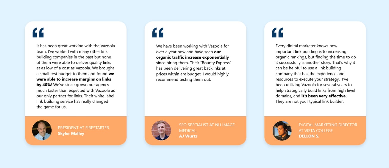 Brand Testimonials Brand Testimonials