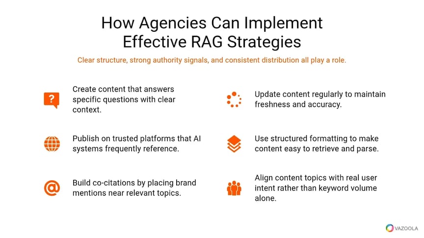 How agencies can implement effective RAG strategies