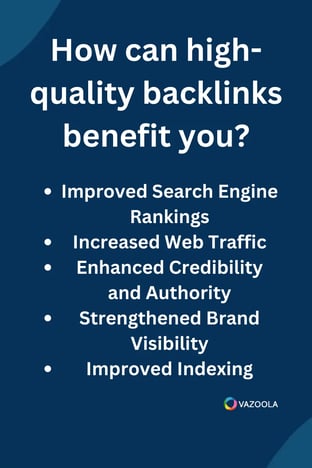 How can high-quality backlinks benefit you