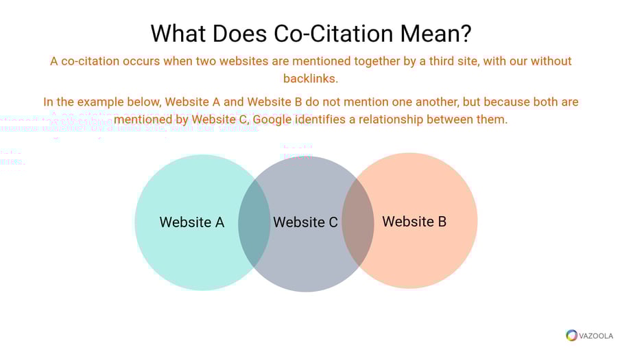 What does co-citation mean