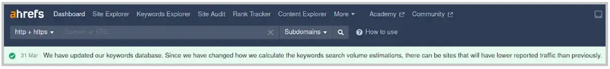 qute ahrefs